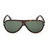 Tom Ford Occhiali da Sole FT1336 52N Samuele Marrone/Verde Uomo