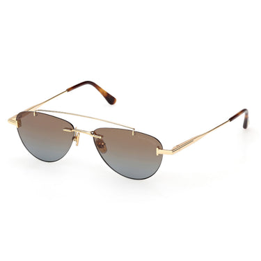 Tom Ford Sunglasses FT1356 30F Astor Gold/Brown Gradient Unisex 2