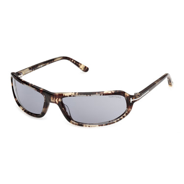 Tom Ford Occhiali da Sole FT1400 56A Addison Marrone Grigio Fumo Unisex 2
