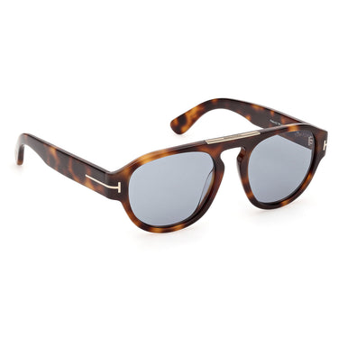 Tom Ford Occhiali da Sole FT1407 53A Pablo Marrone Grigio Fumo Uomo 5