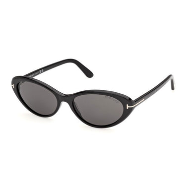 Tom Ford Occhiali da Sole FT1413 01A Celina Nero Lucido Grigio Sfumato Donna 2
