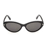 Tom Ford Occhiali da Sole FT1413 01A Celina Nero Lucido Grigio Sfumato Donna 