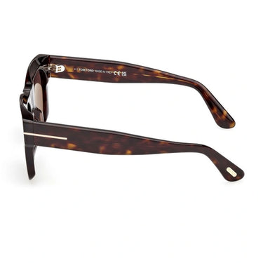 Tom Ford Occhiali da Sole FT1413 52E Celina Marrone Marrone Sfumato Donna 3