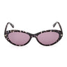 Tom Ford Occhiali da Sole FT1413 56S Celina Marrone Scuro Striato/Bordeaux Donna