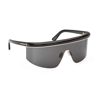 Tom Ford Occhiali da Sole FT1431 01A West Nero Lucido Grigio Fumo Unisex 5