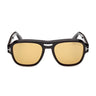 Tom Ford Occhiali da Sole FT1484 01E Mason Nero Giallo Unisex  