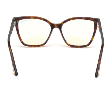 Tom Ford Occhiali da Vista FT5641-B 054 Marrone Trasparente con 2 Clip Donna 4