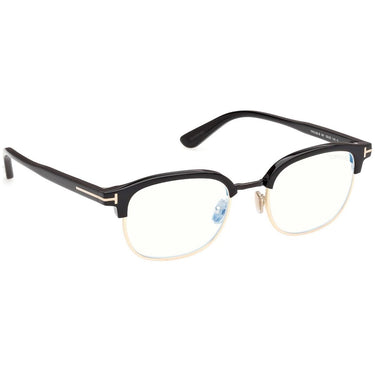 Tom Ford Occhiali da Vista FT6185-B 001 Nero Oro/Trasparente Uomo