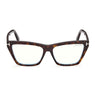 Tom Ford Occhiali da Vista FT6189-B 052 Marrone Trasparente Donna 