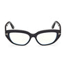 Tom Ford Occhiali da Vista FT6190-B 001 Nero Trasparente Donna