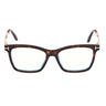 Tom Ford Occhiali da Vista FT6194-B 052 Marrone/Trasparente Donna