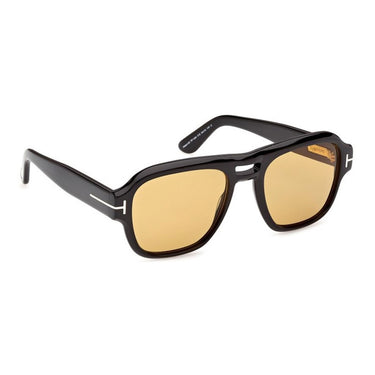 Tom Ford Occhiali da Sole FT1484 01E Mason Nero Giallo Unisex 5