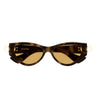 Valentino Occhiali da Sole VG0014S 003 Marrone/Marrone Donna