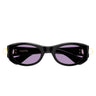 Valentino Occhiali da Sole VG0015S 002 Nero Viola Donna