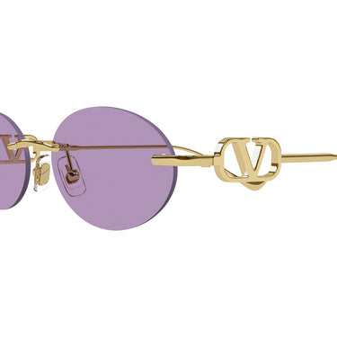 Valentino Occhiali da Sole VG0032S 004 Oro/Viola Donna 2
