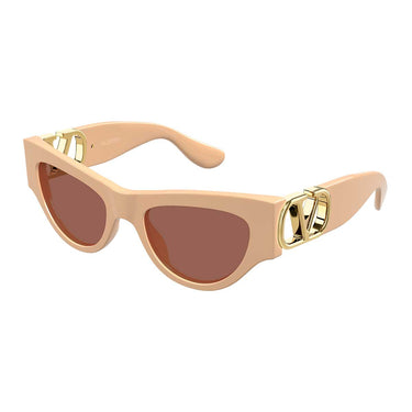 Valentino Occhiali da Sole VG0053S 004 Beige/Marrone Donna 2