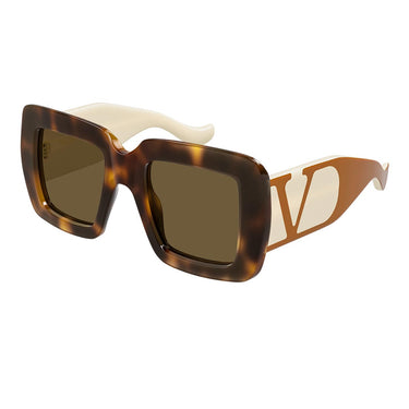 Valentino Occhiali da Sole VG0056S 004 Marrone Avorio/Marrone Donna