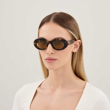 Valentino Occhiali da Sole VG0057S 002 Marrone/Marrone Donna 4