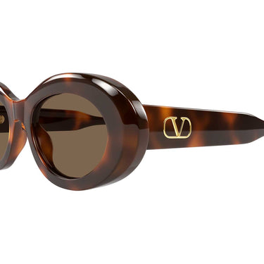 Valentino Occhiali da Sole VG0057S 003 Marrone/Marrone Donna 3