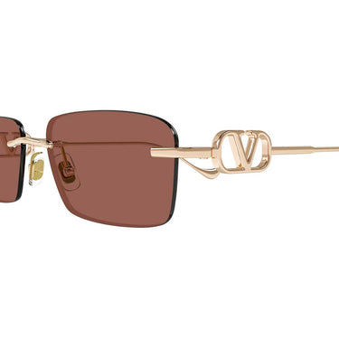 Valentino Occhiali da Sole VG0067S 002 Oro/Marrone Donna 3