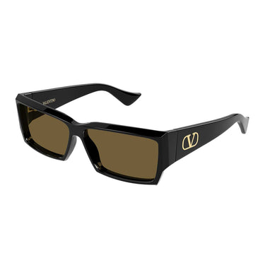 Valentino Occhiali da Sole VG0072S 002 Nero/Marrone Unisex 2