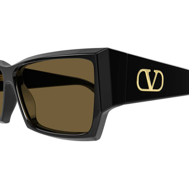 Valentino Occhiali da Sole VG0072S 002 Nero/Marrone Unisex 3