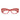 Valentino Occhiali da Vista VG0012O 003 Rosso/Trasparente Donna
