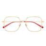 Valentino Occhiali da Vista VG0030O 003 Oro Rosso/Trasparente Donna
