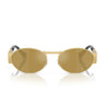 Versace Occhiali da Sole VE2264 10025A Oro/Marrone Specchiato Oro Unisex