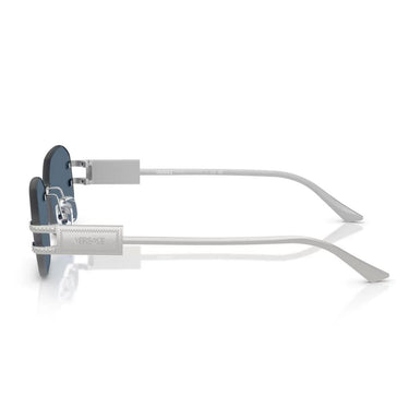 Versace Lunettes de Soleil VE2274 100080 Argent/Bleu Foncé Unisexe 2