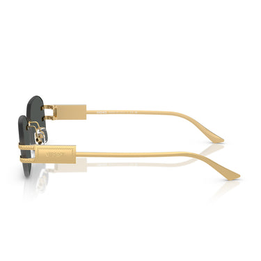 Versace Lunettes de Soleil VE2274 100287 Or Gris Foncé Unisexe 3