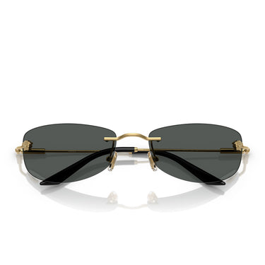 Versace Lunettes de Soleil VE2279 100287 Or/Gris Foncé Homme 5