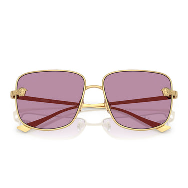 Versace Occhiali da Sole VE2282 1002AK Oro/Viola Donna 5