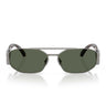 Versace Occhiali da Sole VE2287 100171 Gunmetal/Verde Scuro Uomo