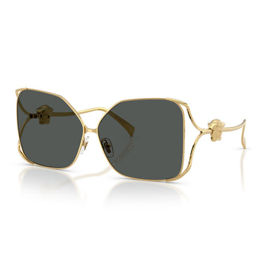 Versace Occhiali da Sole VE2288 100287 Oro Grigio Scuro Donna 2