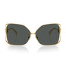 Versace Occhiali da Sole VE2288 100287 Oro Grigio Scuro Donna
