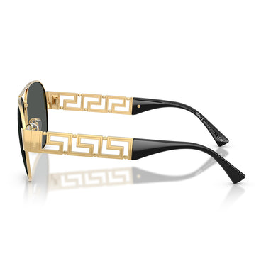 Versace Occhiali da Sole VE2289 100287 Oro Grigio Scuro Uomo 3