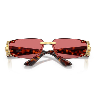 Versace Occhiali da Sole VE2291 100275 Oro/Red Hiper 8 Uomo 4