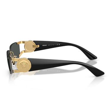 Versace Occhiali da Sole VE2291 100287 Oro/Grigio Scuro Uomo 2