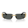 Versace Occhiali da Sole VE2291 100287 Oro/Grigio Scuro Uomo