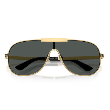 Versace Occhiali da Sole VE2293 100287 Oro/Grigio Scuro Uomo