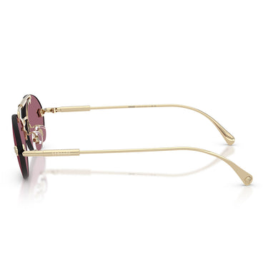 Versace Occhiali da Sole VE2295 12521A Oro Pallido Viola Donna 3