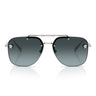 Versace Occhiali da Sole VE2296 1000V1 Argento/Blu Sfumato Donna