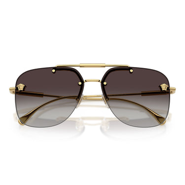 Versace Occhiali da Sole VE2296 100284 Oro/Grigio Sfumato Donna 4