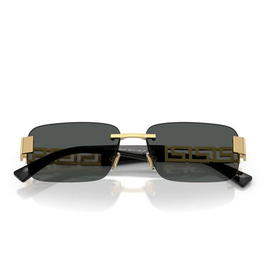 Versace Occhiali da Sole VE2298 100287 Oro/Grigio Scuro Uomo 4