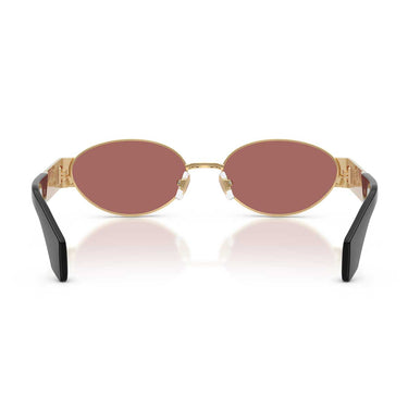Versace Occhiali da Sole VE2301 152369 Oro/Violetto Scuro Uomo 4