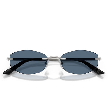 Versace Occhiali da Sole VE2308D 152680 Argento Blu Scuro Donna 5
