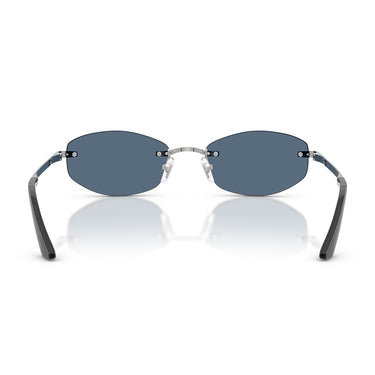 Versace Occhiali da Sole VE2308D 152680 Argento Blu Scuro Donna 4