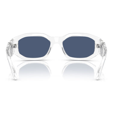 Versace Lunettes de Soleil VE4361 148/80 Biggie Cristallo/Blu Scuro Unisex 3
