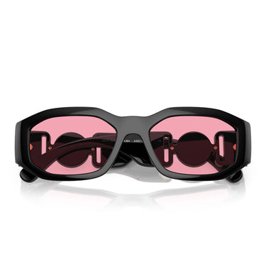 Versace Sunglasses VE4361 GB1-84 Biggie Black-Pink Unisex 4